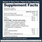 BodyHealth Sleep, Sleep Aid and Supplement for Adults with 3 mg Melatonin, Non-Habit Forming Pills Enhanced with PerfectAmino - 90 Capsules