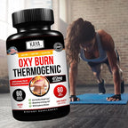 Kaya Naturals Supreme Fat Burner - Weight Loss Pills Women & Men - Appetite Suppressant Supplement - Powerful Thermogenic Diet Pills - Natural Energy Boost Oxy Burn 60 Count