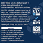 Life Extension Two-Per-Day Multivitamin - Packed with Over 25 Vitamins, Minerals & Extracts -Vitamins B6, C, D - Zinc - Two-Month Supply - Non-GMO, Gluten-Free - 120 Tablets