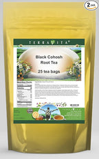 Black Cohosh Root Tea (25 tea bags, ZIN: 427126) - 2 Pack