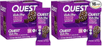 Quest Nutrition Frosted Cookies Twin Pack, Chocolate Cake, 1g Sugar, 11g Protein, 1g Net Carbs, Gluten Free, 16 Cookies, (Pack of 2)