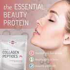 EARTHTONE Collagen Peptides Powder | Paleo-Friendly Hydrolyzed Grass-Fed Non-GMO Protein, 16 oz