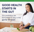 Metagenics UltraFlora Spectrum - Shelf-Stable Probiotic for Gut & Digestive Wellness, Healthy Microbiome & Flora Support* - Non-GMO & Gluten-Free - 1-Month Supply - 30 Capsules