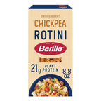 Barilla Chickpea Rotini Pasta, 8.8 oz - Vegan, Gluten Free, Non GMO & Kosher - Made with Plant Based Protein