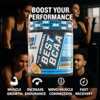 BPI Sports Best BCAA Powder - Muscle Recovery Support - Branched Chain Amino Acids | Building Blocks of Protein and Muscle - Post Workout Recovery – Hydration - Passion Fruit, 30 Servings