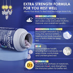 NEVISS Melatonin 50 mg for Adults - Extra Strength 9-in-1 Fast Dissolve Sublingual - High Dose with Magnesium Glycinate, Vitamin D3, Ashwagandha, Lemon Balm, Chamomile, Sugar Free,Vegan 120 Tablets