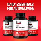 Force Factor Men’s Multivitamins, Multivitamin for Men Plus Amino Acids Supplement with 27 Vitamins and Minerals, and Phytonutrients to Support Energy, and Immunity, 60 Tablets