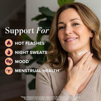 Wild Yam Cream for Hormone Balance | 3450mg Wild Yam for Herbal Menopause & PMS Support | Enriched with Vitex, Black Cohosh, Lavender & More | Estrogen & Progesterone Free Balancing Cream | 4 Oz.