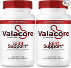 (2 Pack) Valacore Capsules – Daily Mobility Formula with a Premium Natural Blend to Help Support Flexibility, Comfort & Smooth Movement | Easy-to-Swallow Pills for Everyday Activities (120 Capsules)