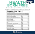 FREEDA Prenatal Vitamin - Kosher Prenatals - Prenatal Vitamins with Iron, Prenatal Folic Acid, Choline, Vitamin D - One Daily Pre Natal Multivitamin Support for Pregnant & Lactating Women (250)