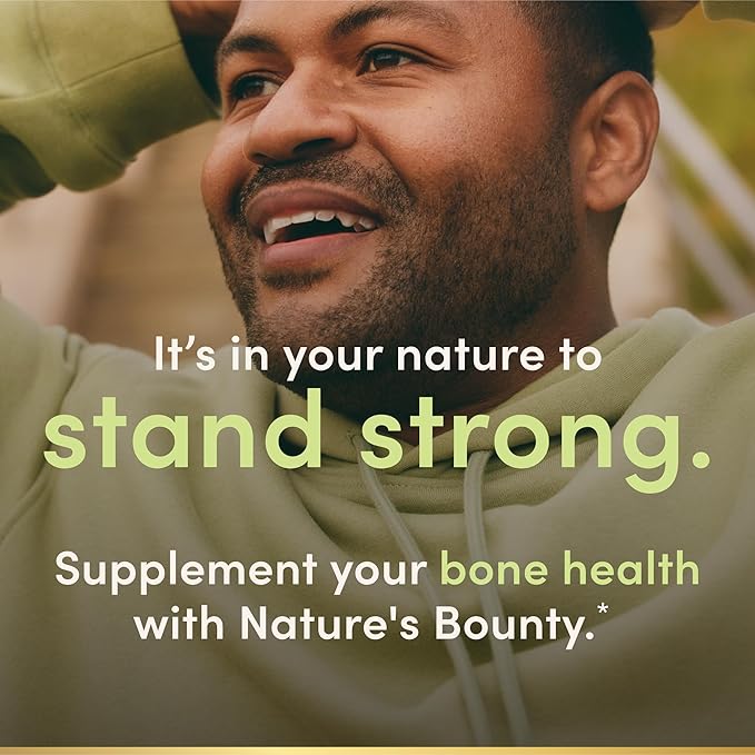 Nature's Bounty Calcium Plus 400 IU Vitamin D3, Immune Support & Bone Health, 300 Tablets (Pack of 3)