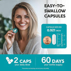 NAC Supplement | Selenium | B6 | B12 - Antioxidant, Immune Support - N Acetyl Cysteine 600 mg per Capsule, 1200 mg per Serving - Made in USA - Non-GMO, Gluten-Free, Vegan - 120 caps, 2 Month Supply