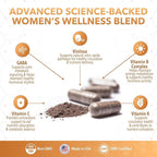 Real Science InsoBalance Miracle – Natural Supplement for Hormone Balance for Women – Supports Metabolic Wellness, Energy & Cycle Rhythm – VIT C, K & B + Nitric Oxide Support – Made in USA, 60 Caps