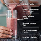 Isopure Zero Carb 100% Pure Whey Isolate Protein Powder, Gluten Free, With Vitamins, Strawberries & Cream, 25g Protein Per Serving, 3 Lbs, 44 Servings (Packaging May Vary)