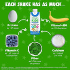 Orgain Organic Kids Nutritional Protein Shake, Vanilla, Healthy Kids Snacks, 8g Dairy Protein, 3g Fiber, 22 Vitamins & Minerals, No Soy ingredients, Gluten Free, Non-GMO, 8.25 Fl Oz (Pack of 24)