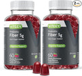 Viteey Prebiotic Fiber Gummies for Adults, 5g - Gut Health & Digestive Soluble Fiber Supplement Gummies - Zero Sugar Added, Vegan, Gluten-Free - 120 Count
