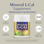 Umeken Mineral L-Cal Calcium with Vitamin D3, 2 Month Supply, Water Soluble Ball Format with Magnesium & Minerals, Fast Absorbing Calcium Magnesium D3 Supplement, 1,300 Balls, 130g, Pack of 1