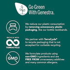 Genestra Brands Bio Enzymes | Complete Digestive Enzymes Formula in Chewable Tablets | 100 Chewable Tablets | Natural Peppermint Flavor