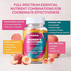 Methylated Multivitamin Gummies for Women | Women’s Multivitamin Gummies with Methylated Folate, Iron, Biotin & Inositol | Sugar Free Women’s Daily Vitamin for Energy, Immune, Hair & Skin | 60 Ct