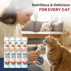 Cat Treats Lickable | Grain-Free Cat Food Toppers| Creamy Puree Squeeze Ups Urinary Tract Health & Kidney Support | 0.5 oz. Each Tube, Chicken with Cranberry Recipe | 10 Tubes