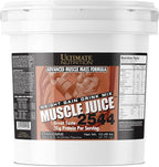 Ultimate Nutrition Muscle Juice, Weight Gain Drink Mix - Mass Gainer Workout Powder for Men & Women - Supplement for Lean Muscle Growth & Immune Support with 55g Protein - Chocolate, 10.45lb