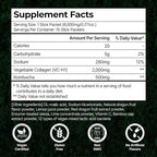 PLANT Vegan Collagen Peptide, Kombucha Powder, Probioitics, Vitamin C | 2000mg Tripeptide Vegetarian Collagen Booster, Dragonfruit Lime |15 Packets, Gut & Skin Health Anti-Aging Hydration Drink Mix
