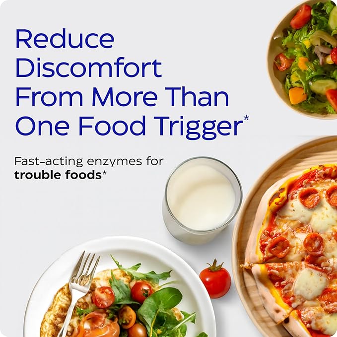 Enzymedica Digest Spectrum, Advanced Digestive Enzymes for Women and Men, Supports Digestion and Multiple Food Intolerances, Fast-Acting Formula for Gas and Bloating Relief, 120 Capsules FFP