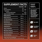 Effective Nutra Mushroom Gummies 2500mg - 10in1 Lion’s Mane, Reishi, Chaga, Cordyceps & More - Focus, Clarity, Memory, Immunity, Energy - Natural Raspberry Flavor, Vegan, Made in USA (2-Pack)