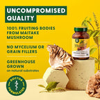 MegaFood Superfood Mushroom Immune Support - Maitake Mushroom Supplement with Elderberry & Holy Basil to Help Support a Healthy Immune System - Doctor Formulated, Vegan - 60 Capsules, 30 Servings