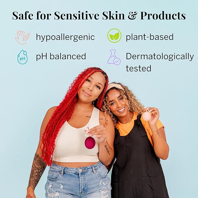 Pixie Feminine Wipes - Flushable, Biodegradable, & Ph Balanced - Individually Wrapped Packet Wipes for On The Go & Public Bathrooms - Wash & Cleaner For Your Menstrual Cups & Discs (2 Packs of 20)