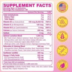 Lactation Supplement - Postpartum Lactation Support Gummies, with Milk Thistle, Moringa & Postnatal Vitamins, As Milk Supply Booster, Supports Mood, Breastfeeding & Postpartum Recovery - 30 Day Supply