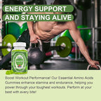 Well&Whole Bcaa Gummies – 9-in-1 EAA Gummies for Women & Men, Energy & Muscle Recovery Support – Amino Acids Supplement, Mixed Berry, 30 Servings