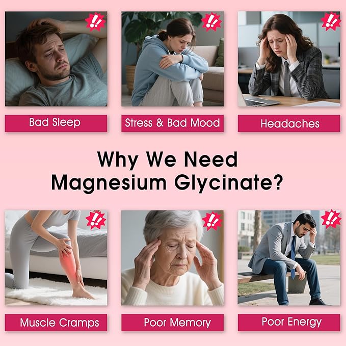 Magnesium Glycinate Gummies 400 mg with Ashwagandha,Magnesium Malate & L-Theanine for Women Men & Kids Adults,Chewable Complex Supplements for Sleep,Calm,Nerves,Heart,Muscles,90 Count