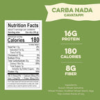 Al Dente Carba-Nada Cavatappi - Low Carb, High Protein - Keto & Point-Based Diet-Friendly, Artisanal Pasta Noodles, Cage-Free Eggs & Non-GMO Ingredients. 12oz Bags (Pack of 8)
