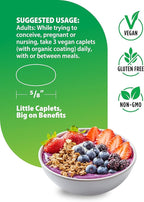 Rainbow Light Prenatal + Multivitamin for Women | 180 Vegan Caplets | Essential Nutrition for Mom & Baby | Real Food Nutrients, Digestive Enzymes, & Probiotics