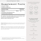 JSHealth Vitamins Advanced Magnesium Supplements with Magnesium Glycinate & Citrate for Muscle Relaxation (120 Tablets)