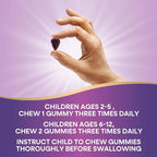 Nature’s Way Sambucus Kids Cough Relief +(1) Immune Gummy*, Feel Better Faster(1), Clinically Proven South African Geranium, with Elderberry, Vitamin C & Zinc, Gluten Free, Vegetarian, 36 Gummies