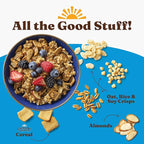 Catalina Crunch Protein Granola - Low Sugar Breakfast Cereal with 13g of Protein - Gluten Free, Keto Friendly - Vanilla Almond - 8 oz. Bag (Pack of 3)