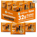 Hethstia High Protein Ramen Soup Chicken Flavor, 6-Pack Instant Ramen Noodles Chicken Broth, 32g Plant-Based Protein, Vegan, Non-GMO, Low Fat, Egg-Free, Dairy-Free, Pre-Packaged Quick Meal