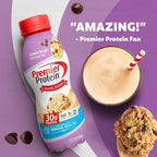 Premier Protein Shake, Cookie Dough, 30g Protein, No Added Sugar, 24 Vitamins & Minerals to Support Immune Health, 11.5 fl oz, 1 Pack (Packaging May Vary)
