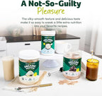 Purely Inspired Plant-Based Protein Powder for Men & Women, Rich Decadent Chocolate (16 Servings) - Vegan & Organic - 20g of Pea Protein Powder for Smoothies & Shakes - Dairy-Free, & Gluten-Free
