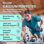 4-in-1 Calcium Supplements for Women and Men - Calcium with Vitamin D3 K2 5000 IU Supplement, 601mg per Serving for Heart, Bones & Body Defenses - Gluten-Free, Vegan-Friendly (360 ct) (Pack of 1)