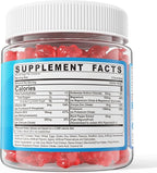 Potassium Citrate 1000mg Gummies, Potassium Magnesium Supplement + Calcium, Zinc, Sodium, Vitamin B6, B12, Support Leg Cramps, Electrolyte Balance, Body Performance, Energy Boost, Sugar Free, 120 Cts