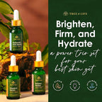 Tree of Life Beauty Facial Skin Care Set, Brightening, Firming & Hydrating Face Serums - Vitamin C, Retinol & Hyaluronic Acid for Smooth Radiant Skin, Dermatologist Tested, 1 Fl Oz (Pack of 3)