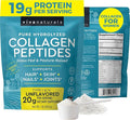 Viva Naturals Collagen Peptides Powder - Grass-Fed Hydrolyzed Bovine, Type I & III - 19 g Protein, Unflavored, Easy Dissolving - Joint, Skin, Hair & Nail Support - Paleo, Keto, Non-GMO - 1lb