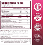 SOON+ Feminine Balance Gummies for Women, V-Sync Pineapple Probiotics for pH Balance Support * Vaginal, Urinary, Immune, Digestive Wellness * with Bacillus Coagulans, Cranberry, Vitamin C, 60 Gummies