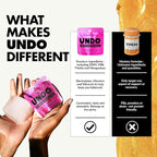 UNDO Gummies® Pre-Alcohol Gummies with DHM, Milk Thistle & Electrolytes | Scientifically-Backed Pre-Drink Supplement That Supports Liver Health & Hydration | Take While Drinking & Wake Up Feeling Great | 1 Serving
