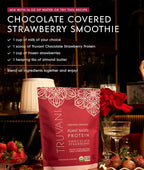 Truvani Vegan Pea Protein Powder | Chocolate Strawberry | 20g Organic Plant Based Protein | 10 Servings | Keto | Gluten & Dairy Free | Low Carb | No Added Sugar