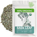 Organic Sage Leaves (3 oz.) - Sage Tea Loose Leaf (Salvia officinalis) – Salvia Tea for Mind & Body Wellness - Focus and Clarity