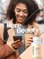Coera Hair, Skin and Nails Vitamins with Collagen, Biotin & Moroccan Argan Oil | 165 Softgels | Non-GMO & Gluten Free Supplement for Men and Women